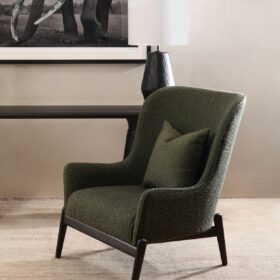 Teak Wood Armchair – Nordic Elegance Meets Everyday Comfort