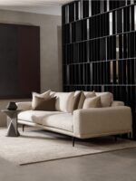 Arvon Sofa – Elevated Modularity in Matte Black by Luxury Furns