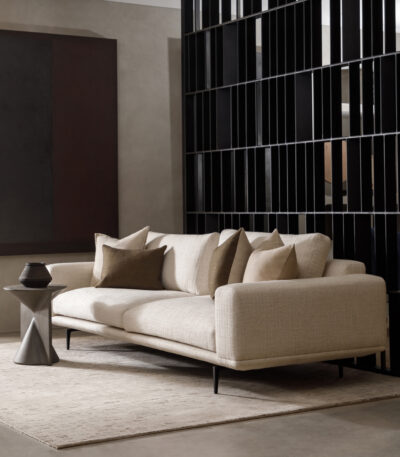 Arvon Sofa – Elevated Modularity in Matte Black by Luxury Furns